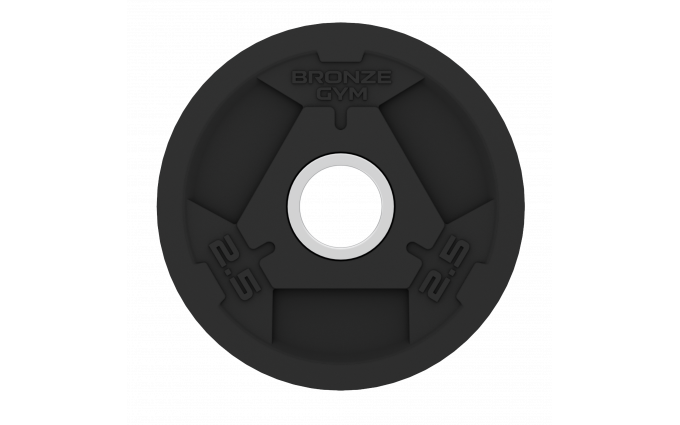 Диск олимпийский BRONZE GYM обрезиненный 2,5 кг Диск олимпийский BRONZE GYM обрезиненный 2,5 кг